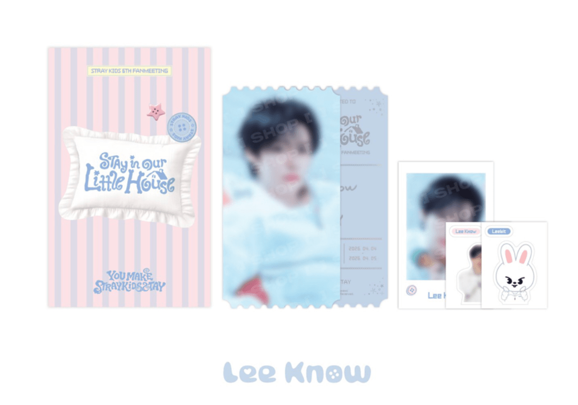 SPECIAL TICKET SET Stray Kids STAY in Our Little House MD - Neko Pop