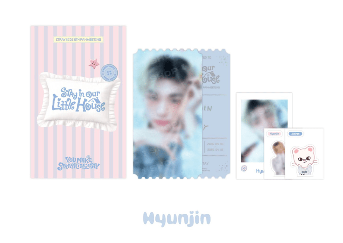 SPECIAL TICKET SET Stray Kids STAY in Our Little House MD - Neko Pop