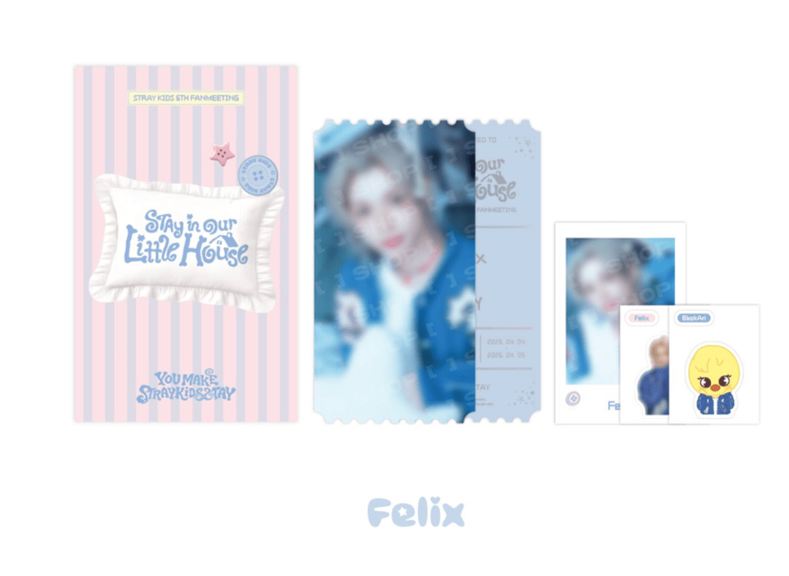 SPECIAL TICKET SET Stray Kids STAY in Our Little House MD - Neko Pop