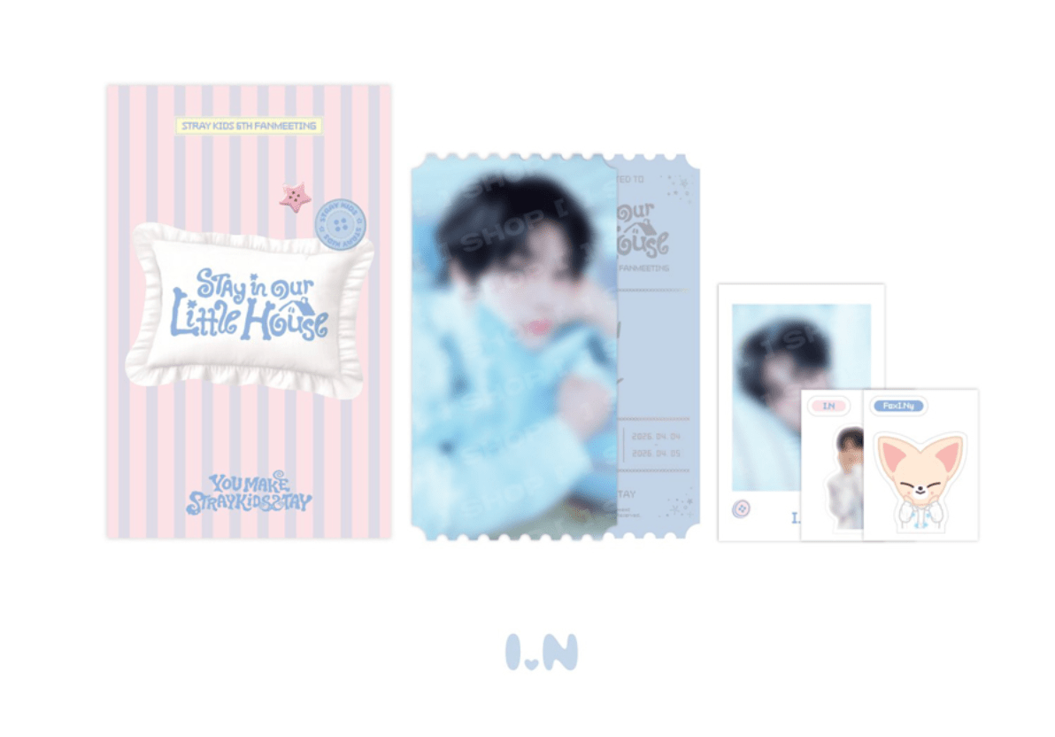 SPECIAL TICKET SET Stray Kids STAY in Our Little House MD - Neko Pop