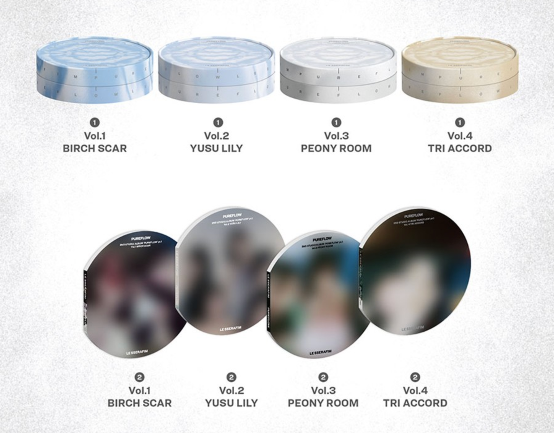 LE SSERAFIM – 2nd Studio Album [PUREFLOW pt.1]