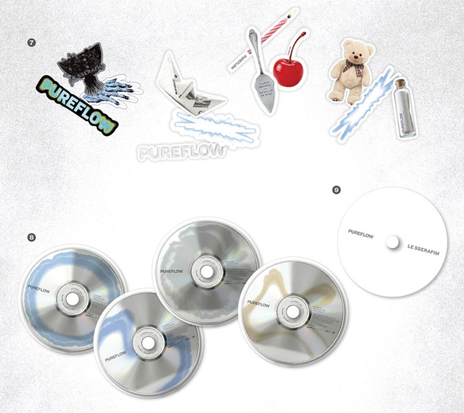 LE SSERAFIM – 2nd Studio Album [PUREFLOW pt.1]