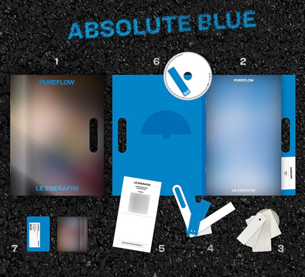 LE SSERAFIM – 2nd Studio Album [PUREFLOW pt.1] (COMPACT ver.)