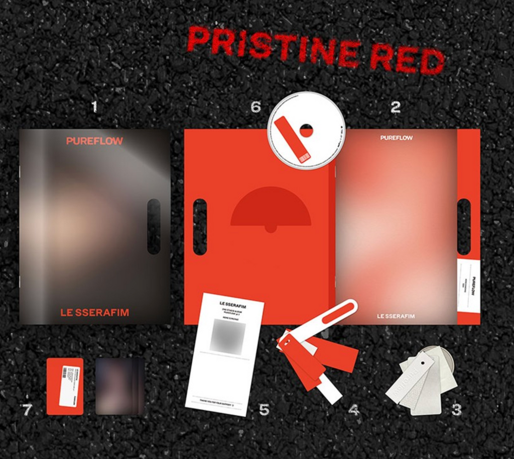 LE SSERAFIM – 2nd Studio Album [PUREFLOW pt.1] (COMPACT ver.)