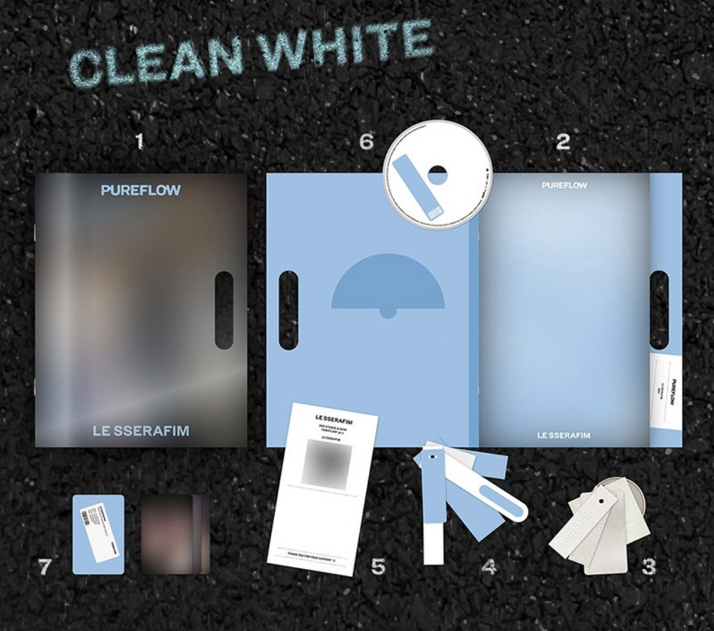 LE SSERAFIM – 2nd Studio Album [PUREFLOW pt.1] (COMPACT ver.)