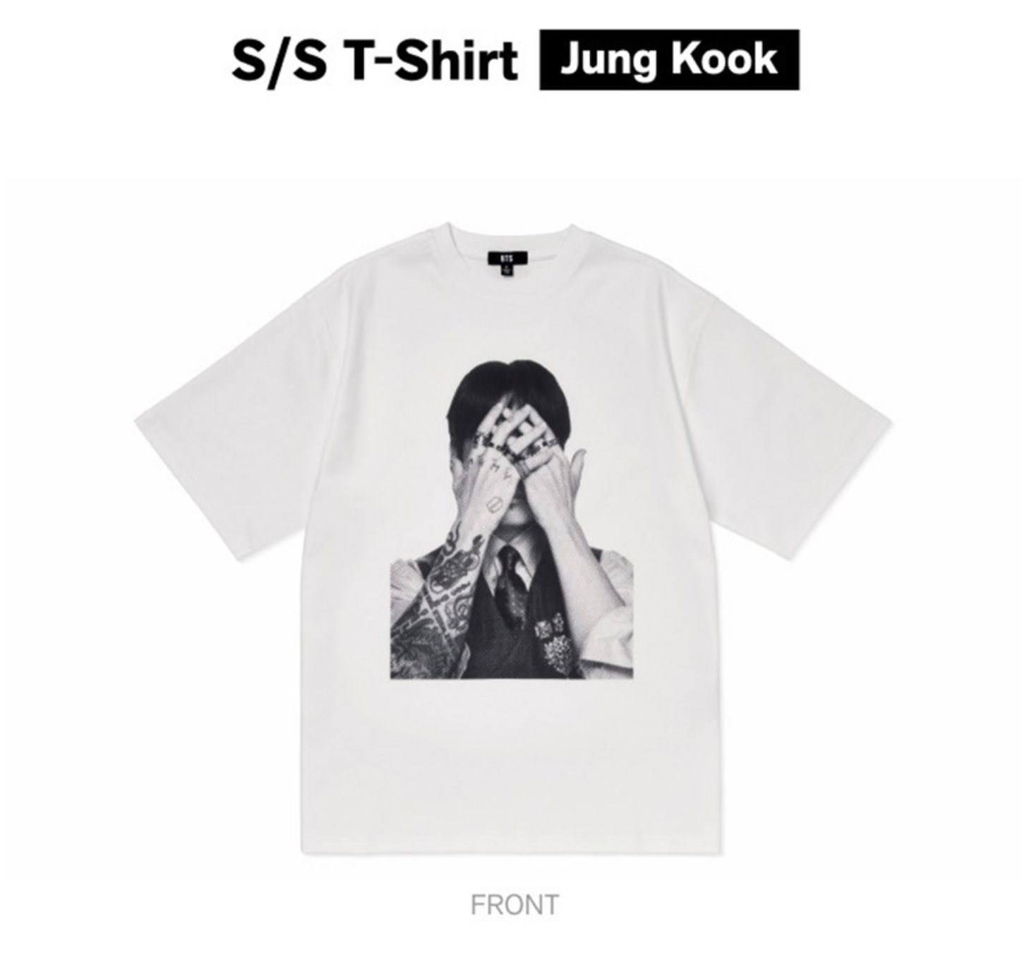 S/S T-Shirt (Jung Kook) BTS ARIRANG MD