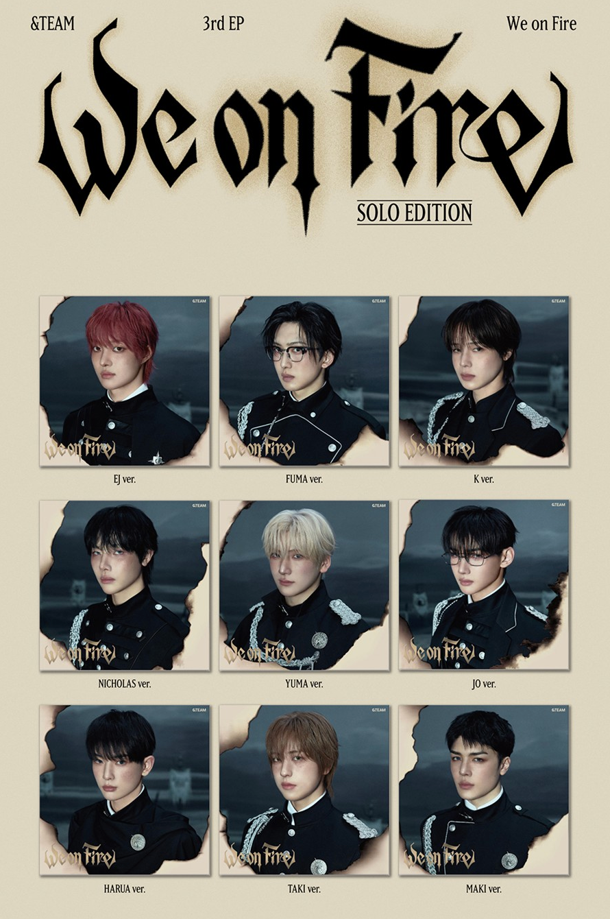 &TEAM – 3rd EP [We on Fire] (SOLO EDITION)