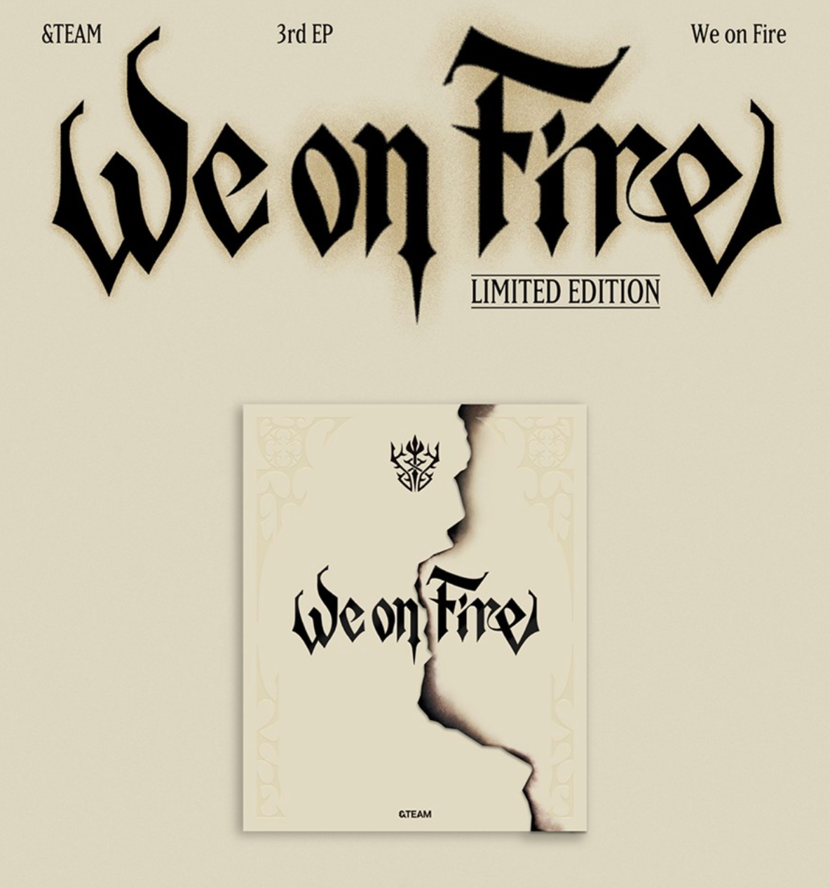 &TEAM – 3rd EP [We on Fire] (LIMITED EDITION)