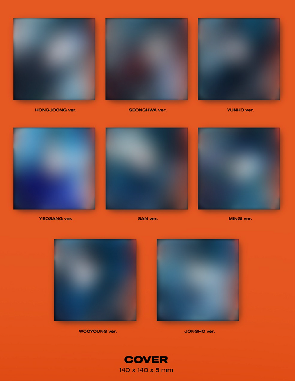 ATEEZ - THE WORLD EP.1 : MOVEMENT] DIGIPAK VER.