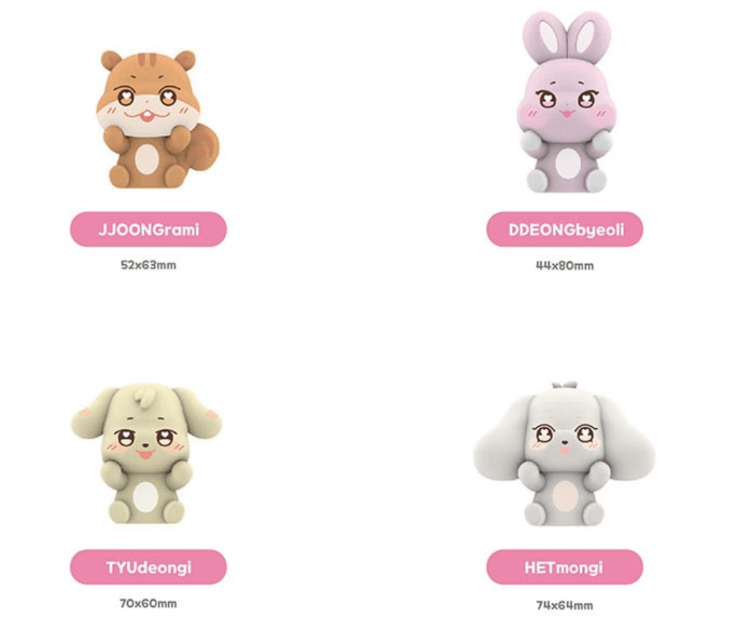 ANITEEZ IN LOVE FIGURE ATEEZ X ANITEEZ POP - UP STORE ANITEEZ IN COLOR MD - Neko Pop
