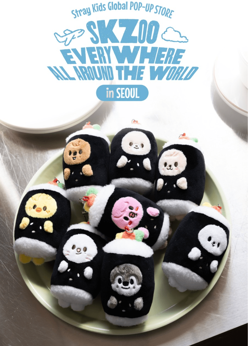 SKZOO KEYRING SEOUL Ver. SKZOO Everywhere All Around The World - Neko Pop