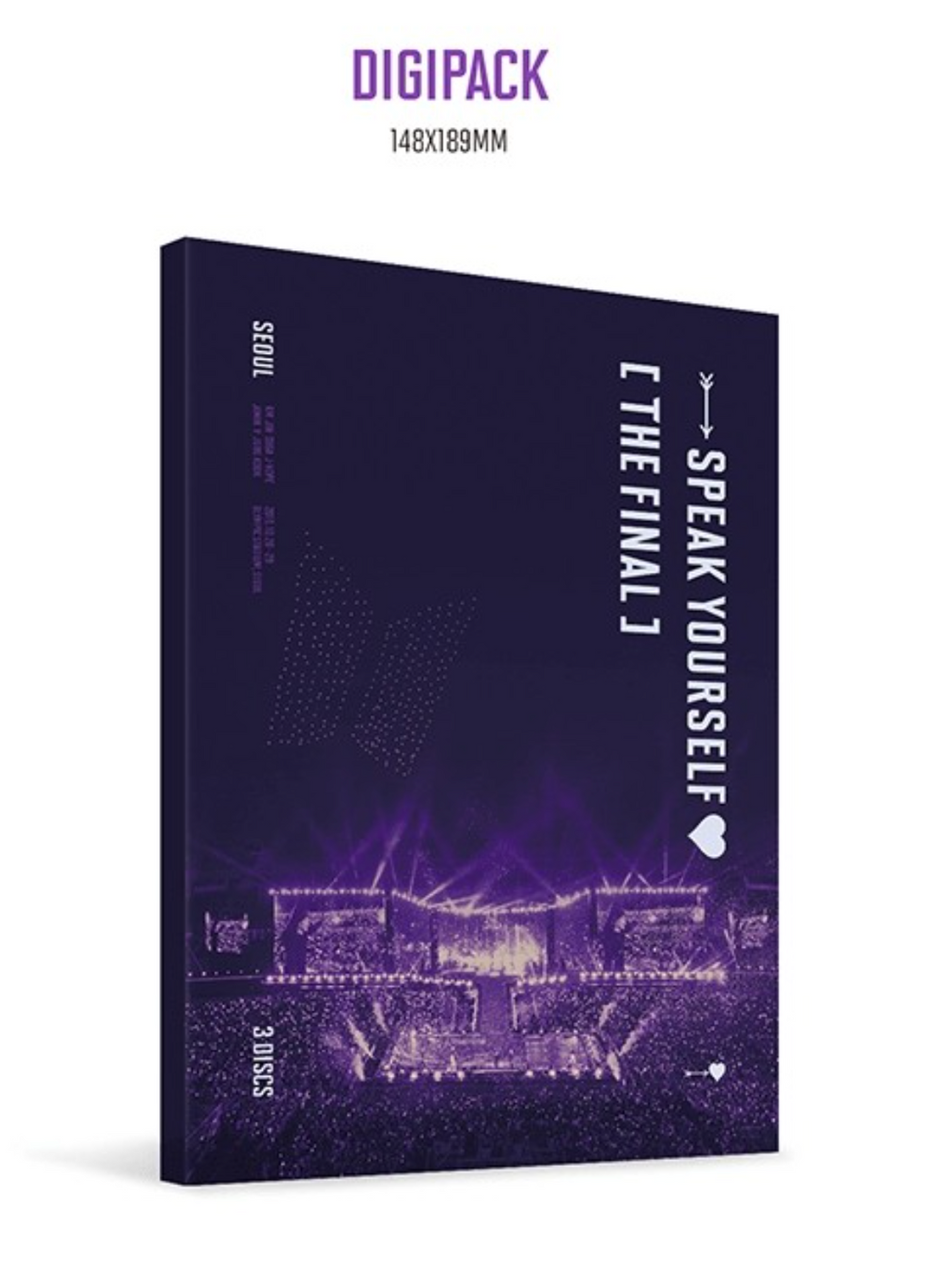 BTS - WORLD TOUR 'LOVE YOURSELF : SPEAK YOURSELF' [THE FINAL] DVD