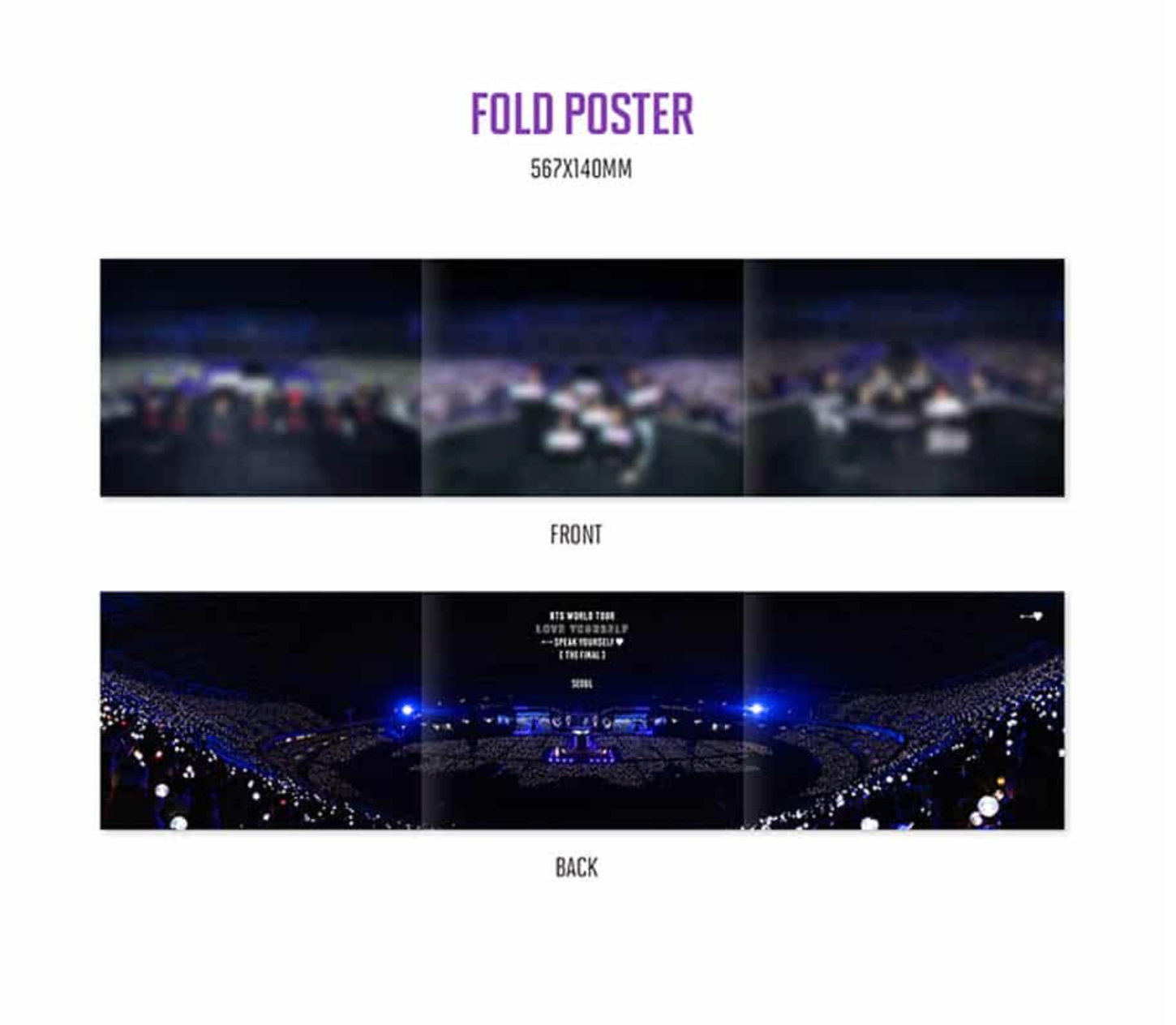 BTS - WORLD TOUR 'LOVE YOURSELF : SPEAK YOURSELF' [THE FINAL] DVD