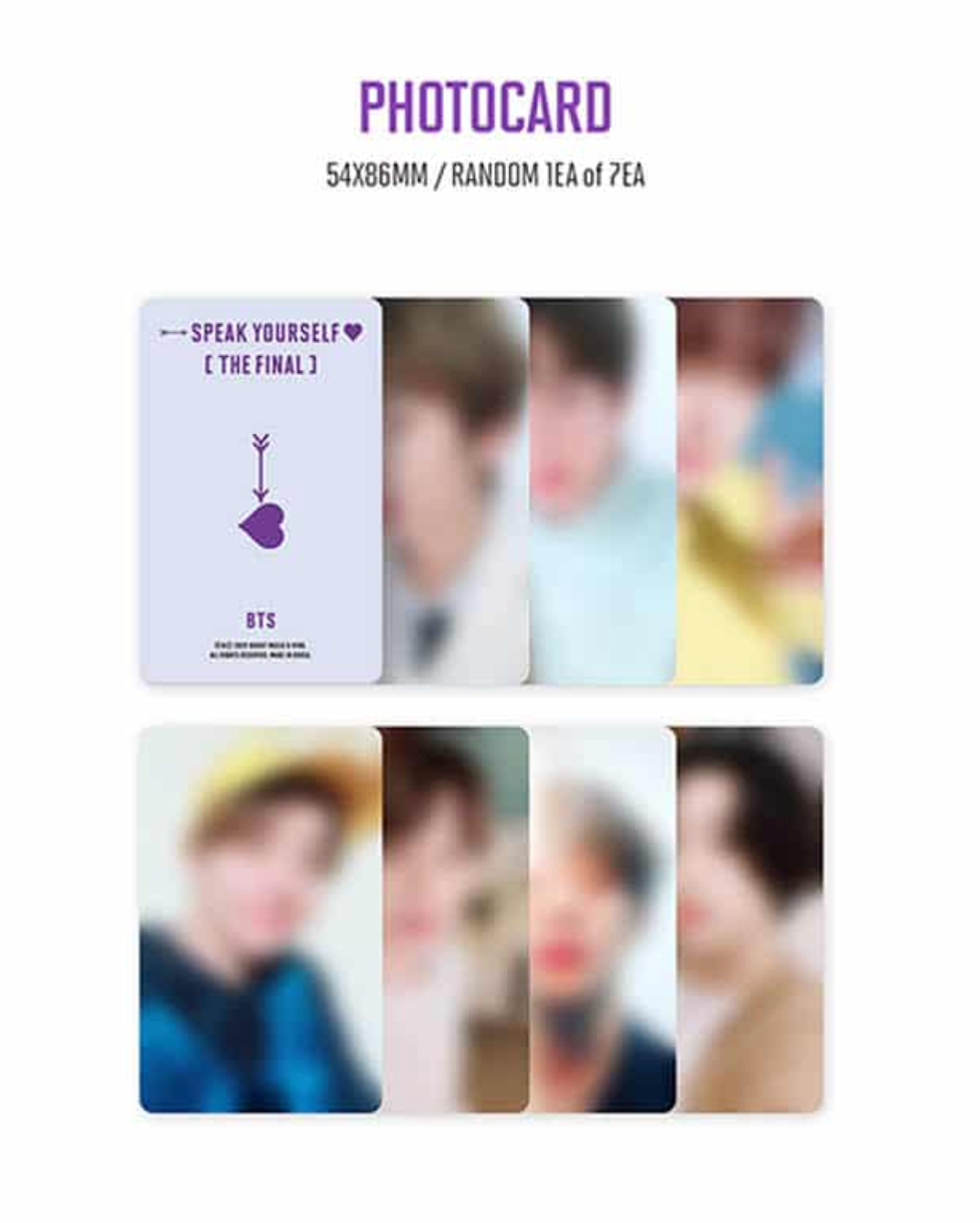 BTS - WORLD TOUR 'LOVE YOURSELF : SPEAK YOURSELF' [THE FINAL] DVD
