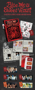 ENHYPEN Lyrics Guide Binder Book