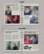 ENHYPEN Lyrics Guide Binder Book