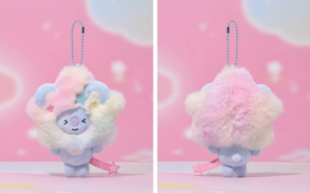 BT21 PLUSH KEYRING BEYOND THE JOURNEY