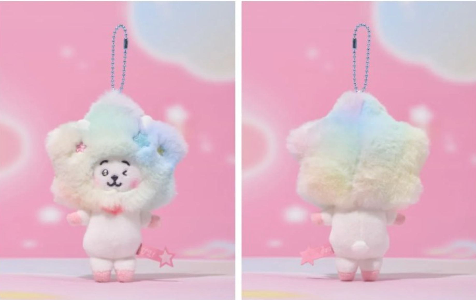 BT21 PLUSH KEYRING BEYOND THE JOURNEY