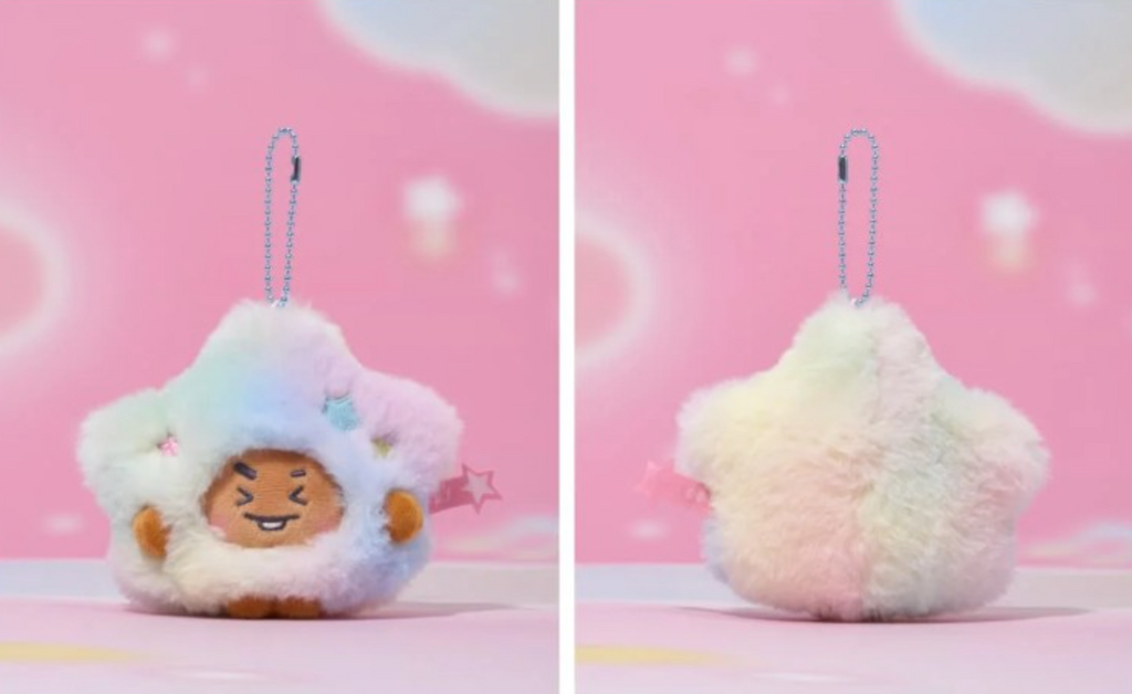 BT21 PLUSH KEYRING BEYOND THE JOURNEY