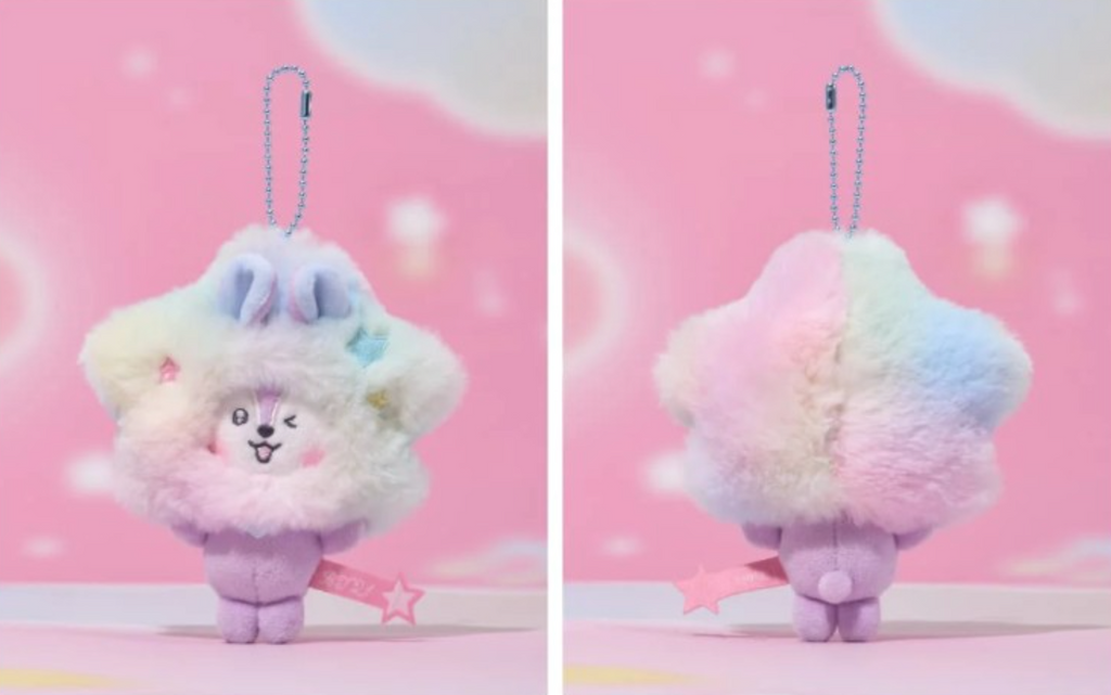 BT21 PLUSH KEYRING BEYOND THE JOURNEY