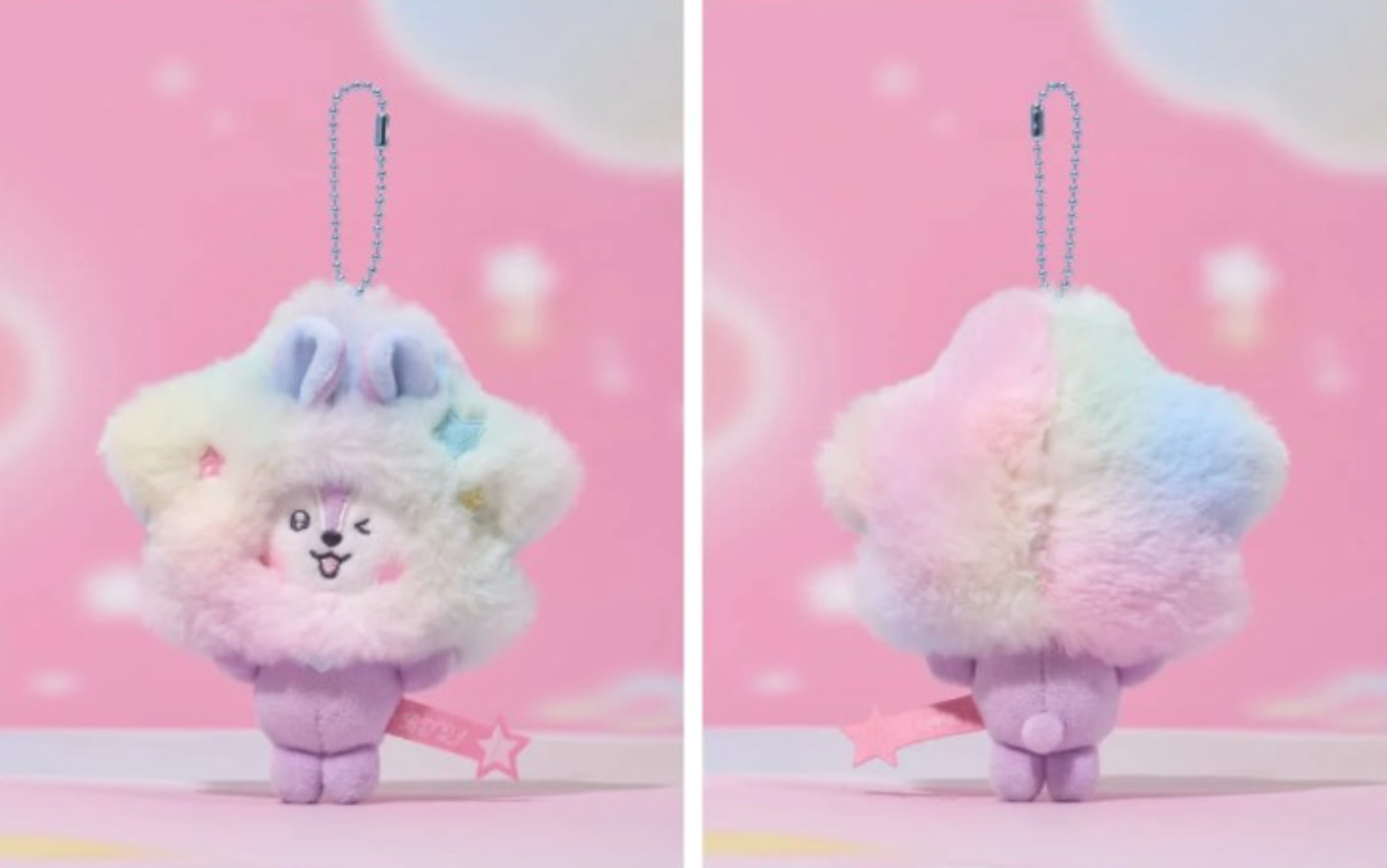 BT21 PLUSH KEYRING BEYOND THE JOURNEY
