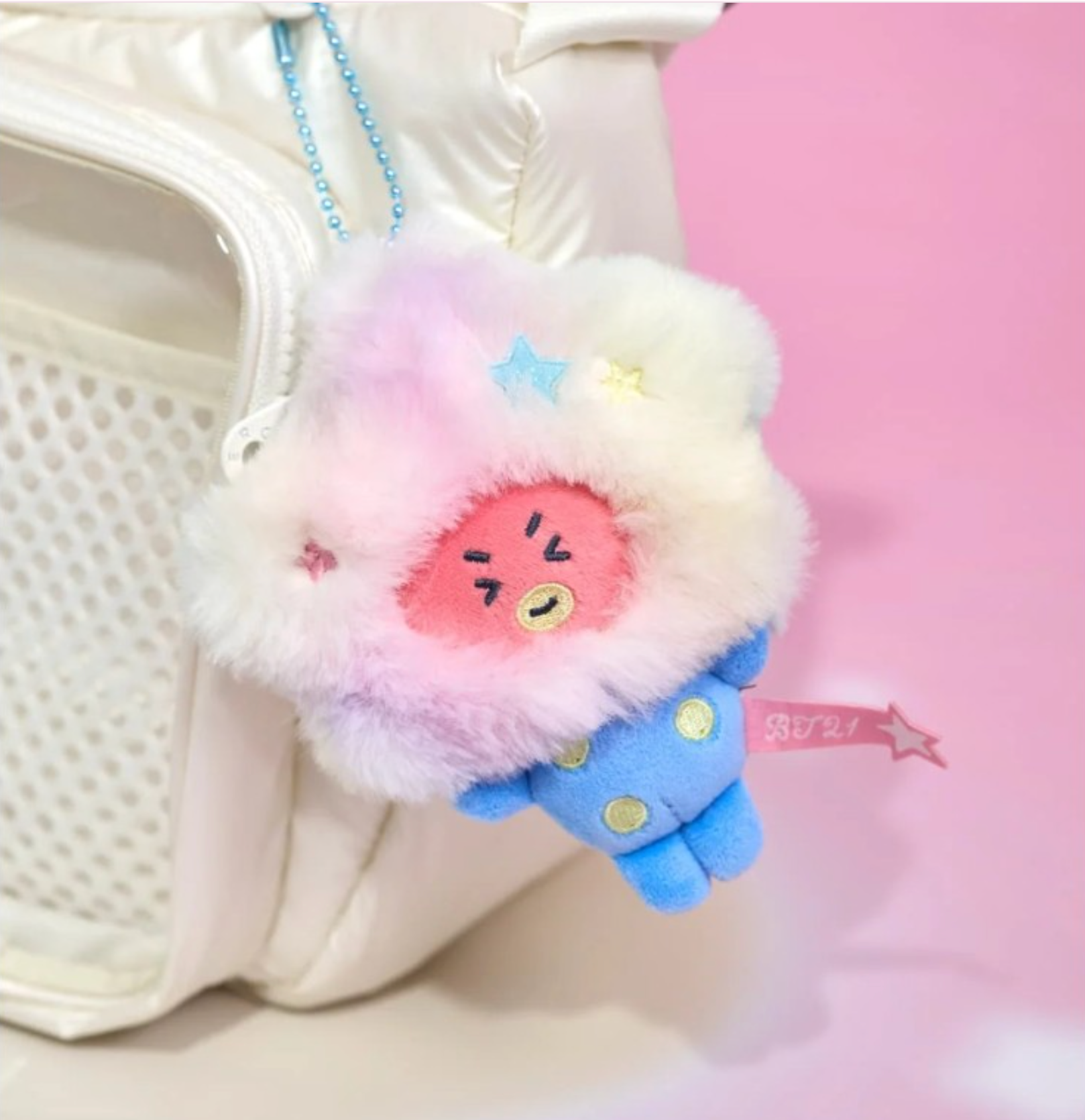 BT21 PLUSH KEYRING BEYOND THE JOURNEY