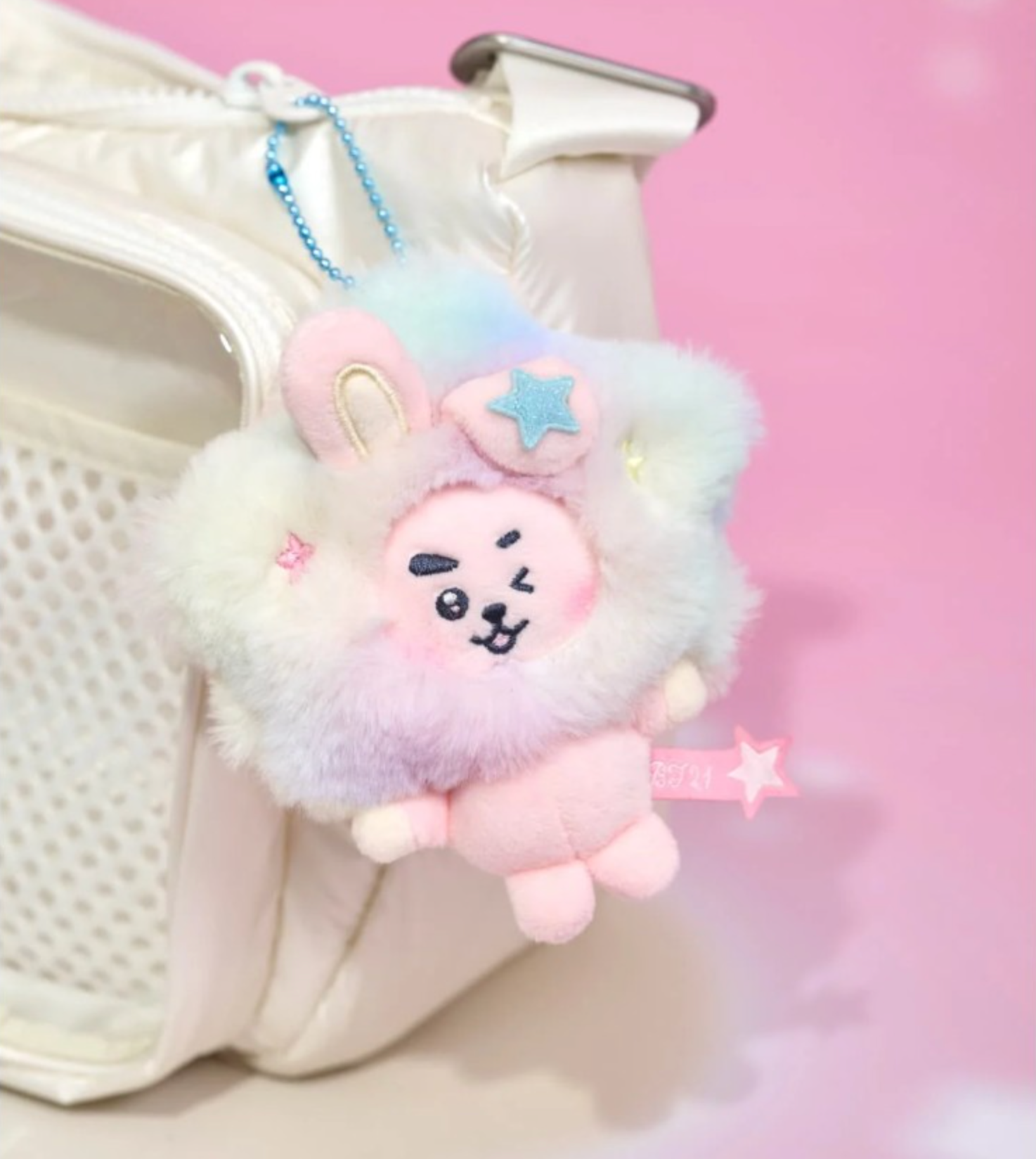 BT21 PLUSH KEYRING BEYOND THE JOURNEY