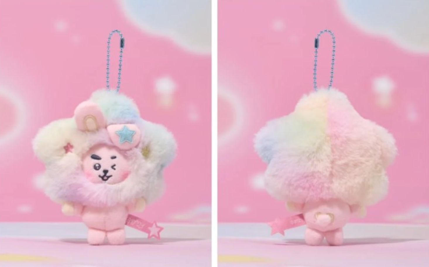 BT21 PLUSH KEYRING BEYOND THE JOURNEY