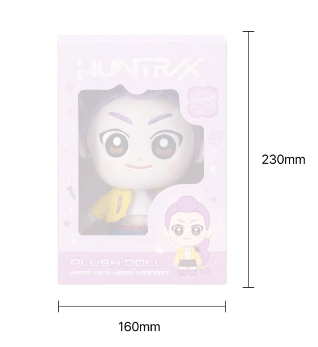 KPOP DEMON HUNTERS - HUNTR/X PLUSH DOLL OFFICIAL NETFLIX