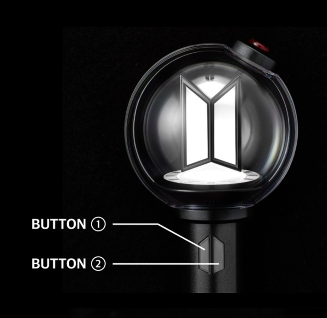 BTS OFFICIAL LIGHT STICK KEYRING VER.4