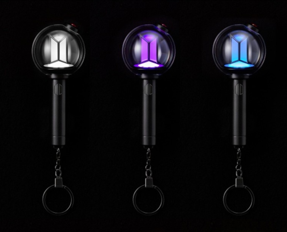 BTS OFFICIAL LIGHT STICK KEYRING VER.4