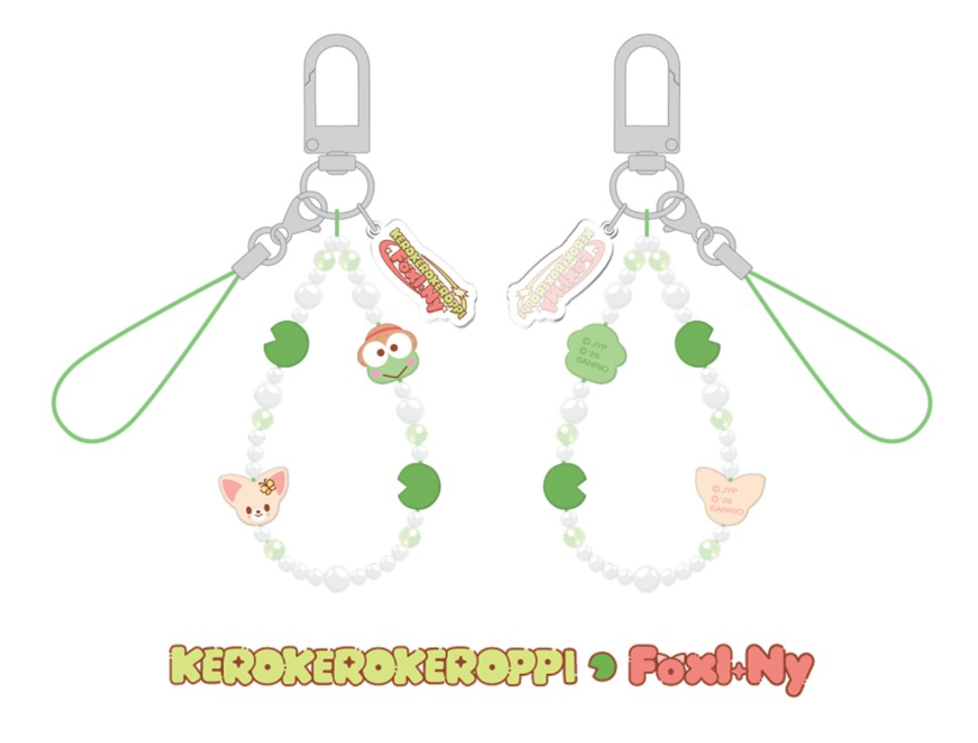 Stray Kids SKZOO X SANRIO CHARACTERS PHONE BEADS STRAP