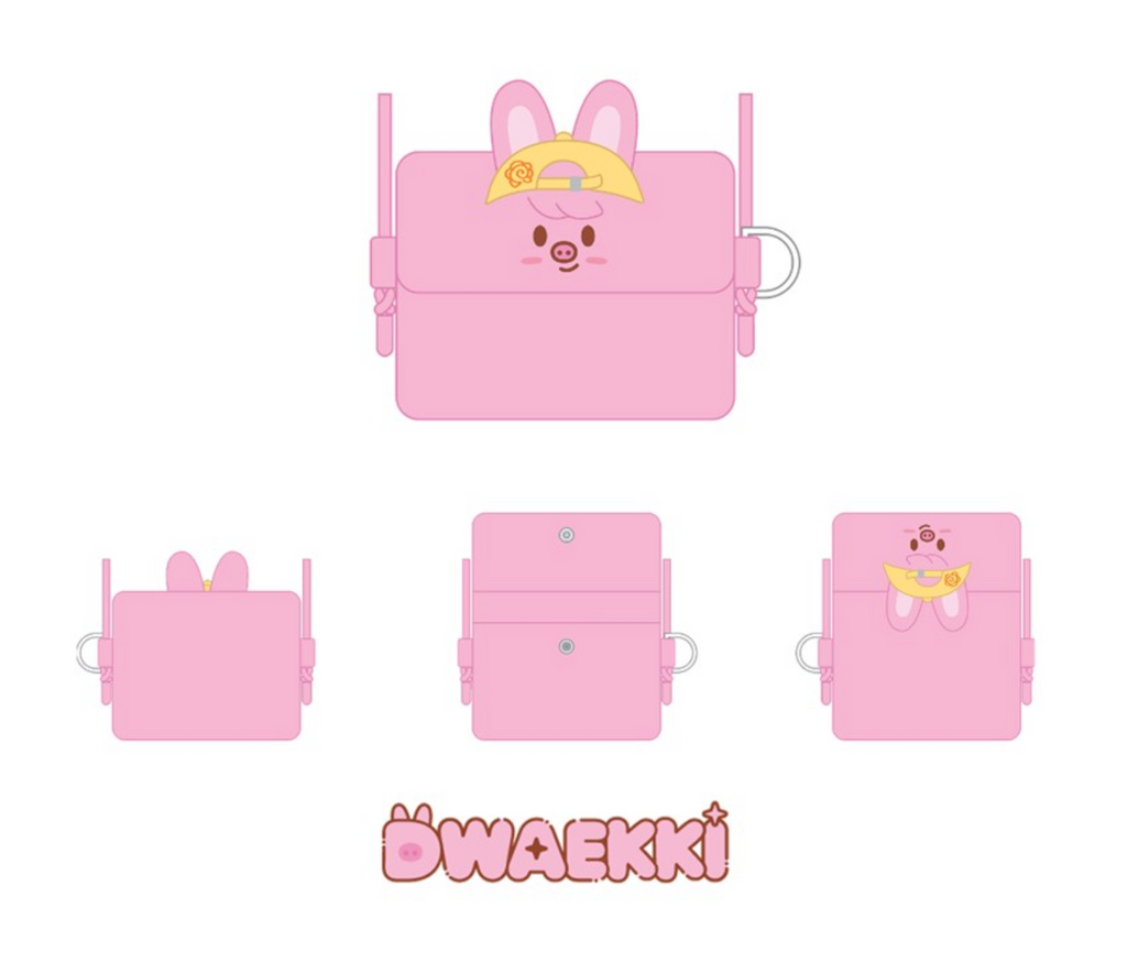 Stray Kids SKZOO X SANRIO CHARACTERS CARD WALLET CROSS BAG