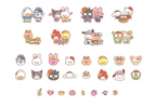 Stray Kids SKZOO X SANRIO CHARACTERS TIN CASE STICKY NOTE SET