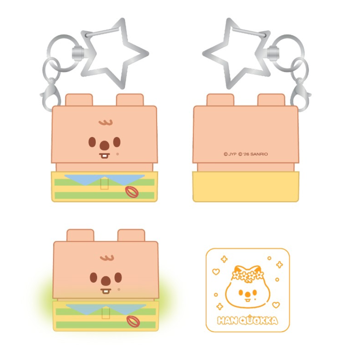 Stray Kids SKZOO X SANRIO CHARACTERS SECRET BLOCK STAMP