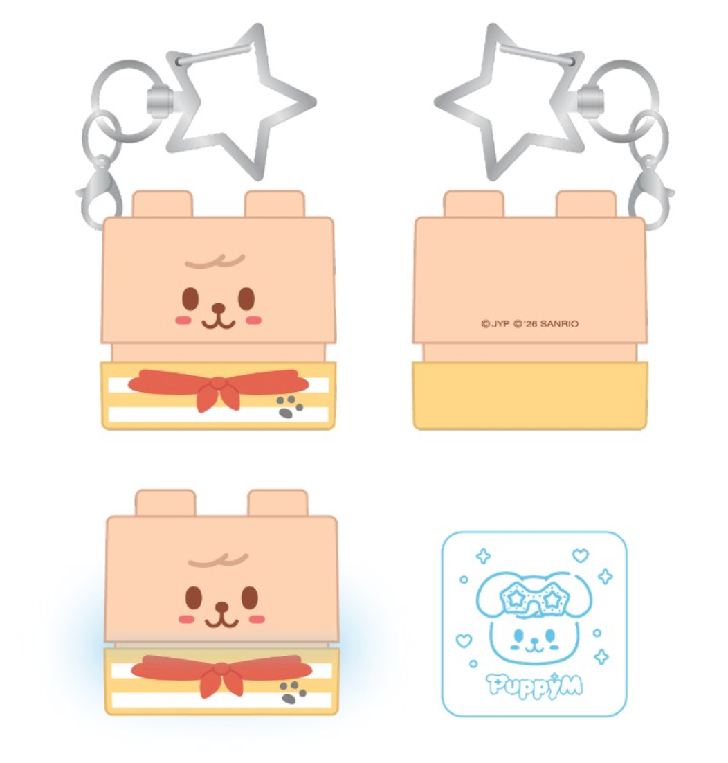 Stray Kids SKZOO X SANRIO CHARACTERS SECRET BLOCK STAMP