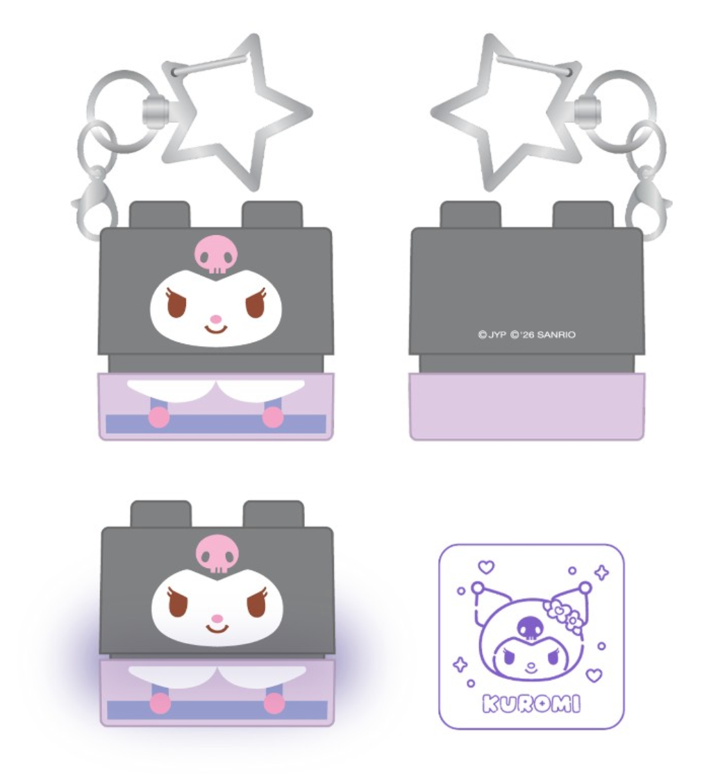 Stray Kids SKZOO X SANRIO CHARACTERS SECRET BLOCK STAMP