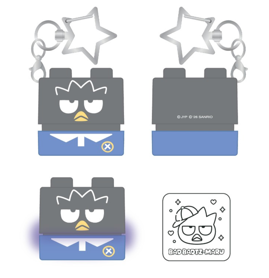 Stray Kids SKZOO X SANRIO CHARACTERS SECRET BLOCK STAMP