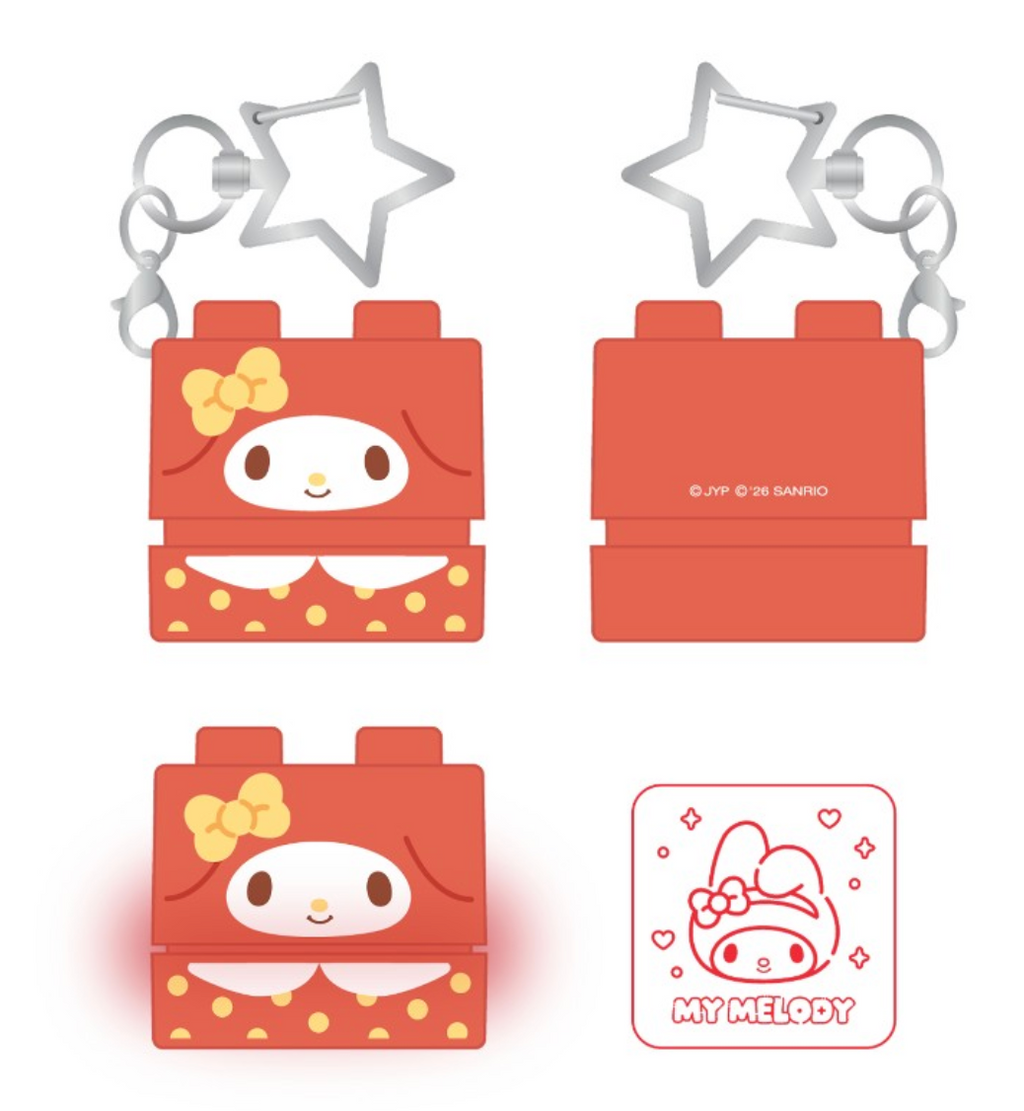 Stray Kids SKZOO X SANRIO CHARACTERS SECRET BLOCK STAMP