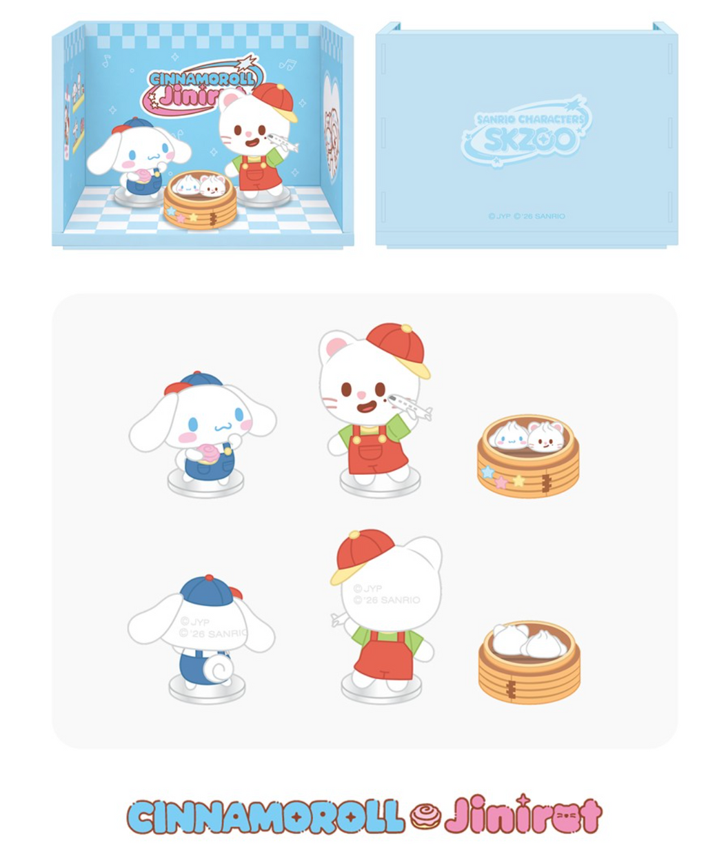 Stray Kids SKZOO X SANRIO CHARACTERS ROOM FIGURE