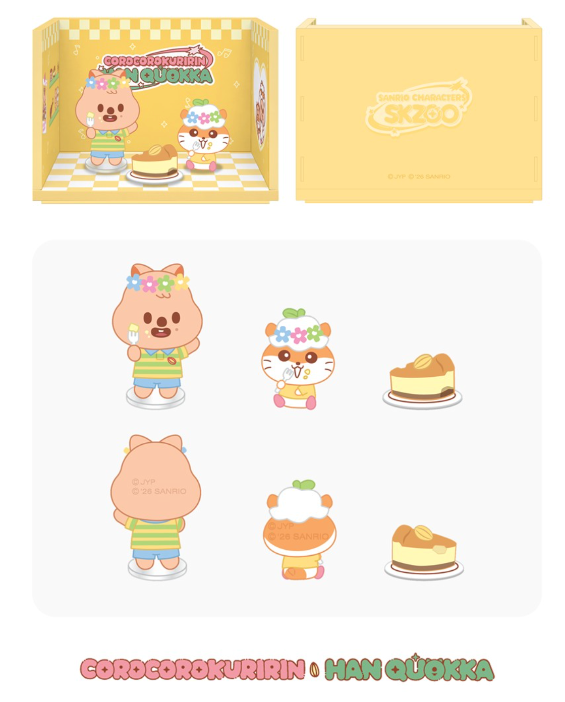 Stray Kids SKZOO X SANRIO CHARACTERS ROOM FIGURE