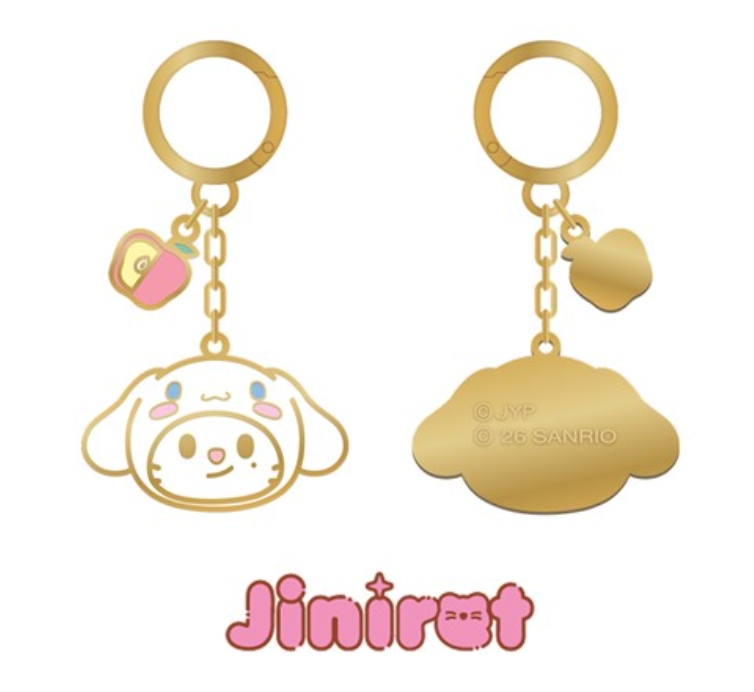Stray Kids SKZOO X SANRIO CHARACTERS METAL KEYRING