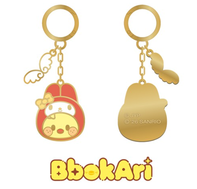 Stray Kids SKZOO X SANRIO CHARACTERS METAL KEYRING