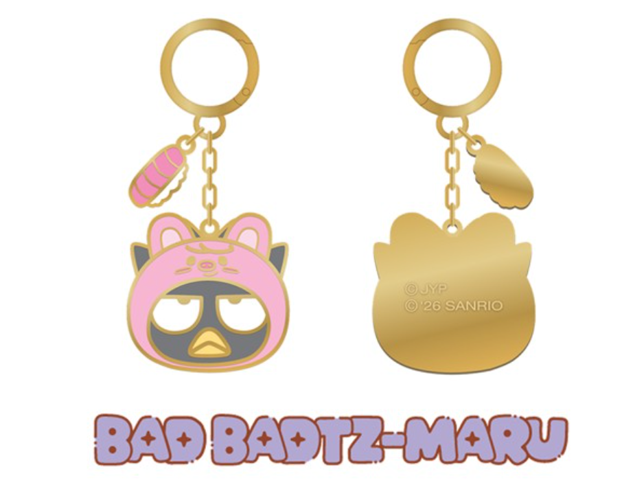 Stray Kids SKZOO X SANRIO CHARACTERS METAL KEYRING