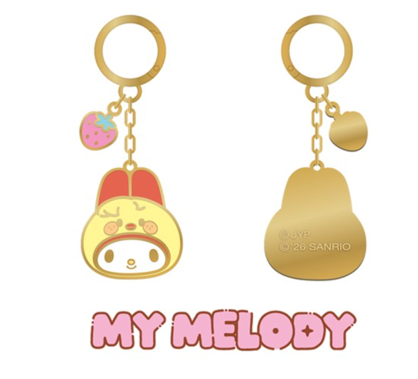 Stray Kids SKZOO X SANRIO CHARACTERS METAL KEYRING