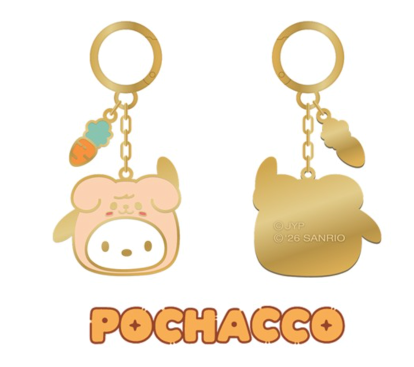 Stray Kids SKZOO X SANRIO CHARACTERS METAL KEYRING