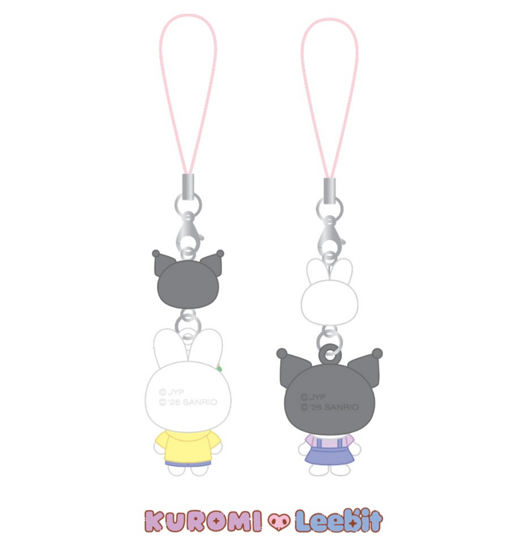 Stray Kids SKZOO X SANRIO CHARACTERS MINI FIGURE COUPLE KEYRING