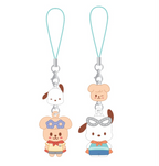 Stray Kids SKZOO X SANRIO CHARACTERS MINI FIGURE COUPLE KEYRING