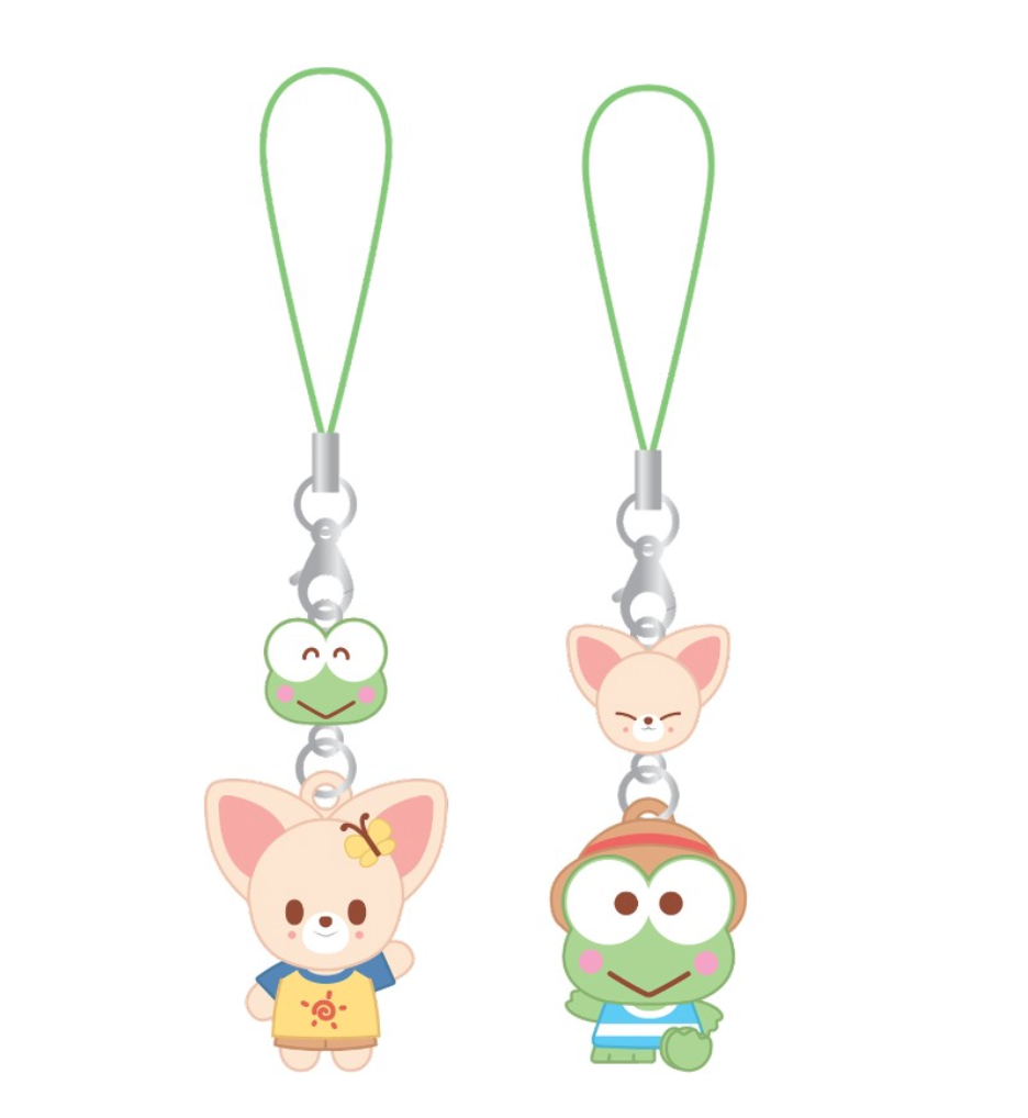 Stray Kids SKZOO X SANRIO CHARACTERS MINI FIGURE COUPLE KEYRING