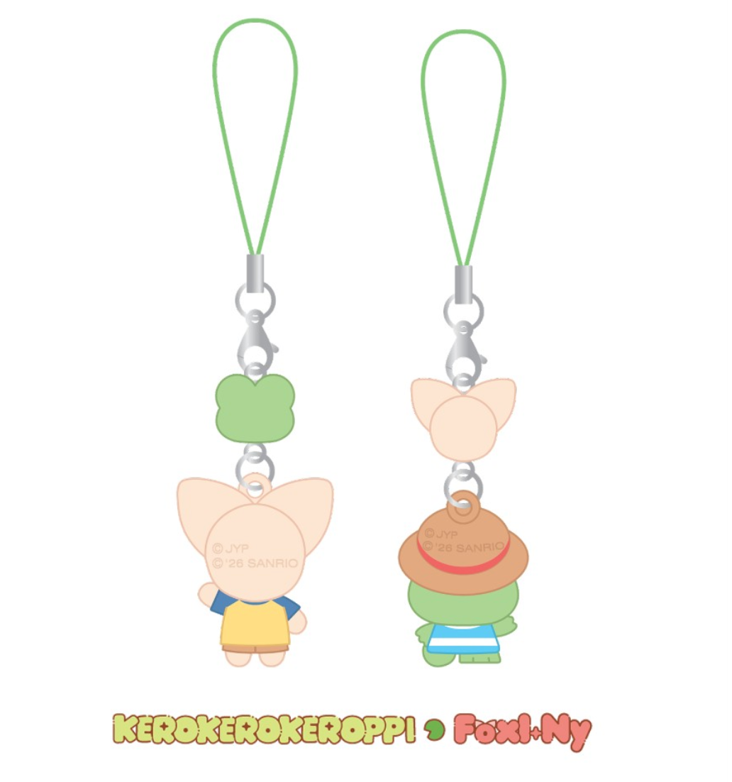 Stray Kids SKZOO X SANRIO CHARACTERS MINI FIGURE COUPLE KEYRING
